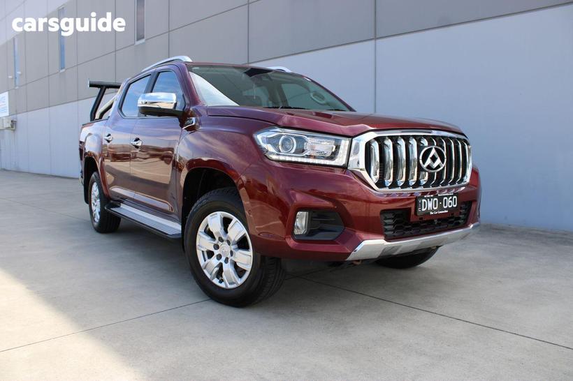 Red 2018 LDV T60 Double Cab Utility Luxe (4X4)