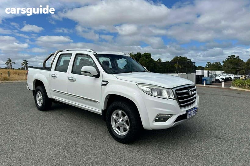 White 2018 Great Wall Steed Dual Cab Utility (4X4)