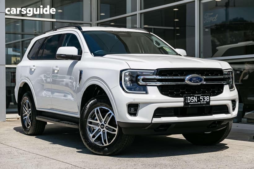 White 2025 Ford Everest Wagon Trend (4Wd)