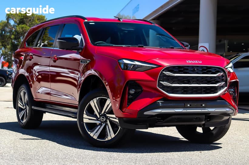Red 2025 Isuzu MU-X Wagon Ls-T (4X4)
