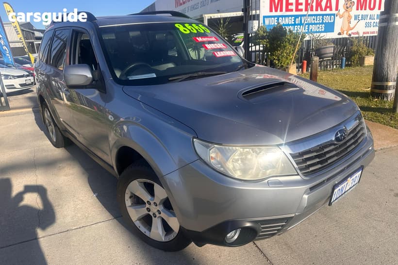 Silver 2010 Subaru Forester Wagon 2.0D Premium