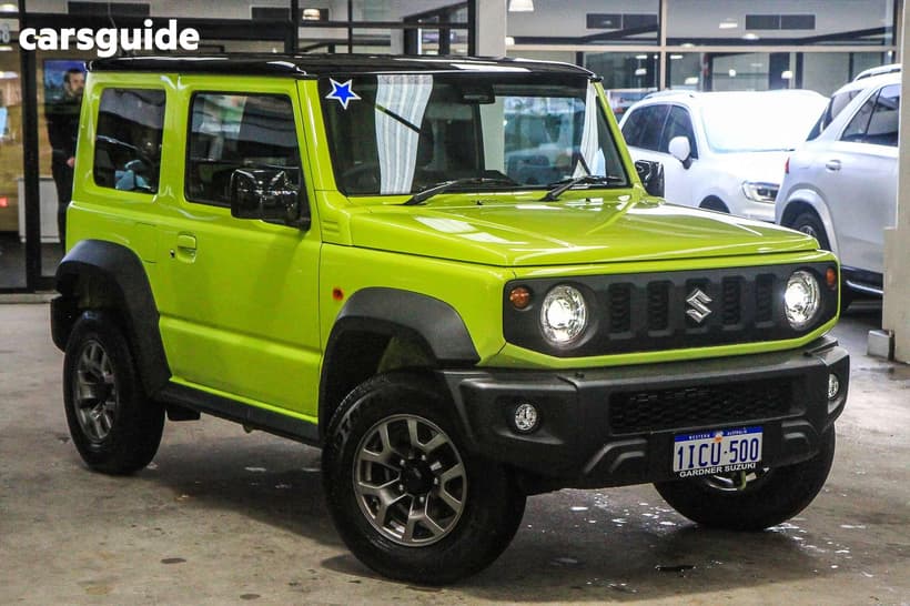 Yellow 2023 Suzuki Jimny Wagon Glx (Qld)