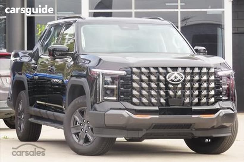 Black 2025 LDV Terron 9 Double Cab Pick Up Origin