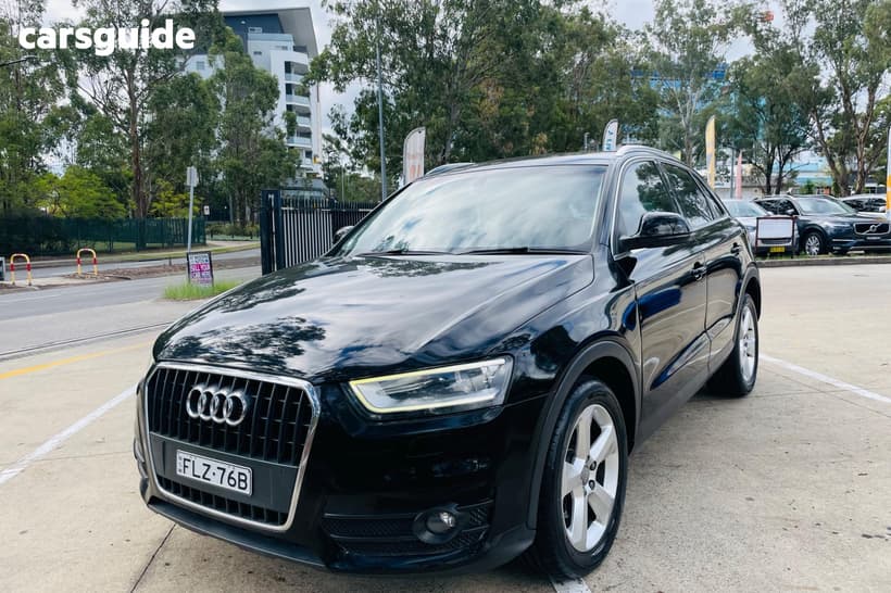 Black 2012 Audi Q3 SUV TFSI