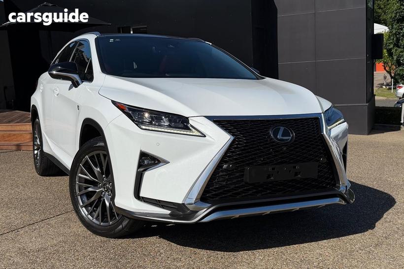 White 2017 Lexus RX200T Wagon F Sport