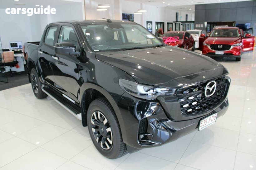 Black 2025 Mazda BT-50 Dual Cab Pick-up Xtr (4X4)