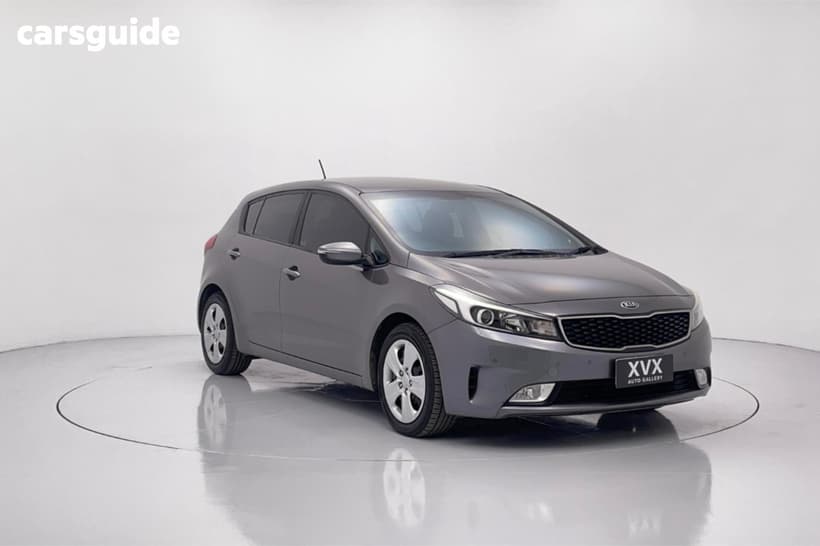 Grey 2017 Kia Cerato Hatchback S