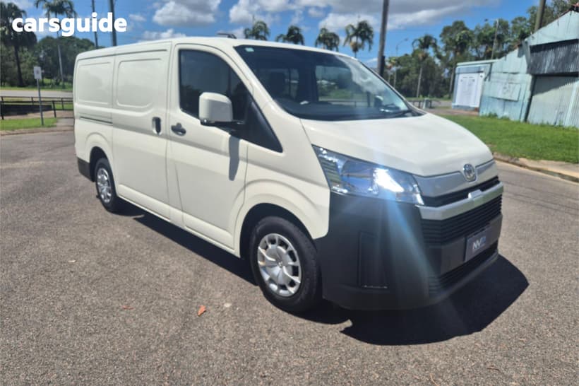White 2021 Toyota HiAce Van Lwb Gl (Colours)