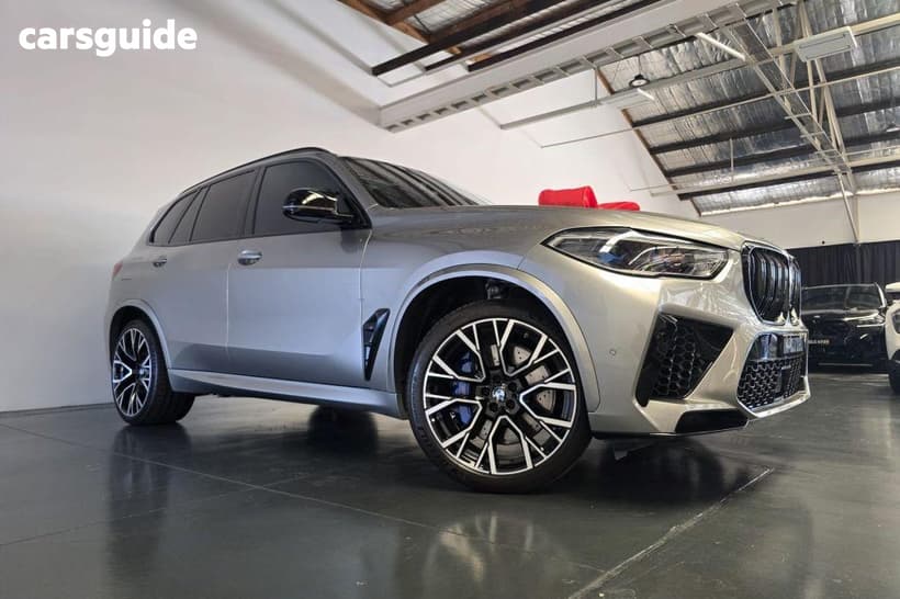 Grey 2020 BMW X5 Wagon M Competition