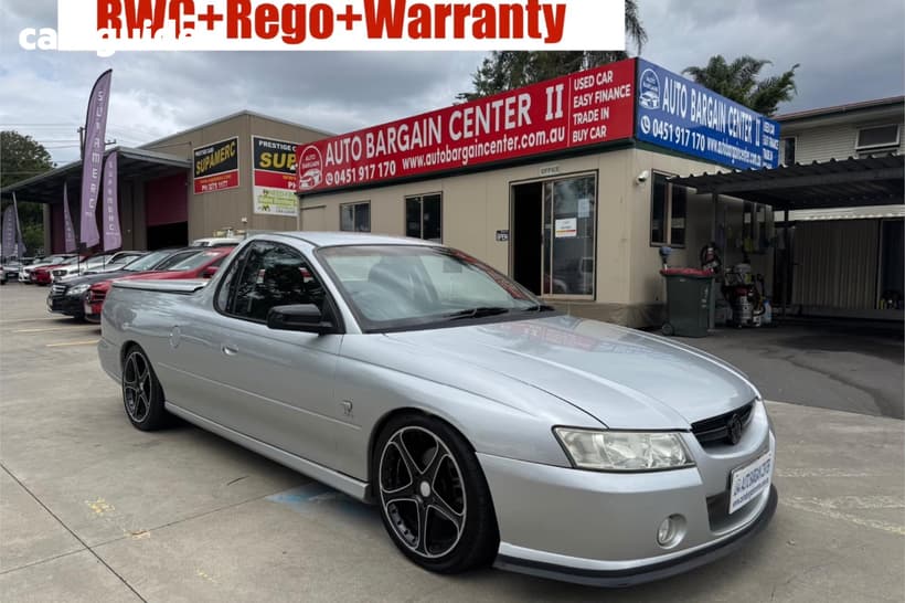 Grey 2005 Holden Commodore Utility
