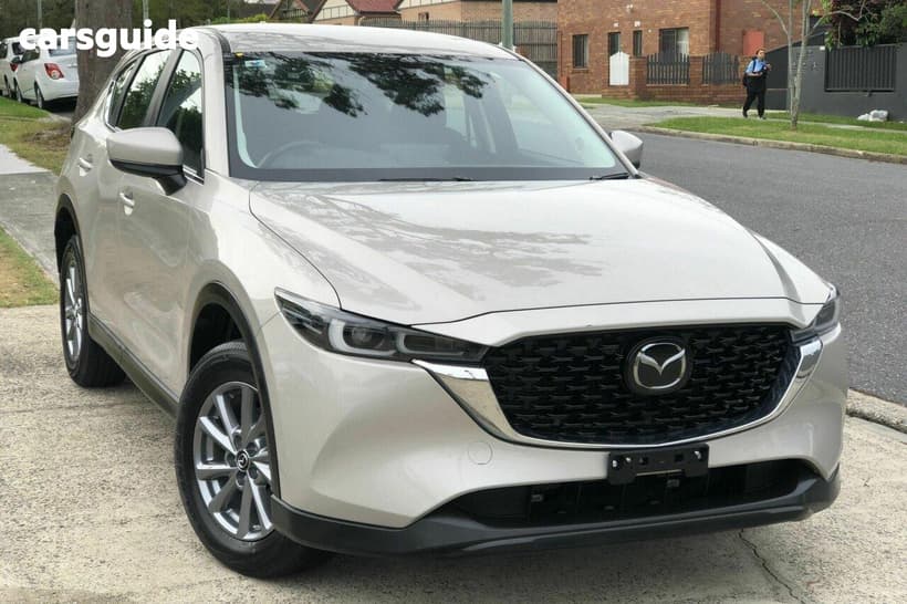 Silver 2024 Mazda CX-5 Wagon G25 Maxx Sport (Fwd)