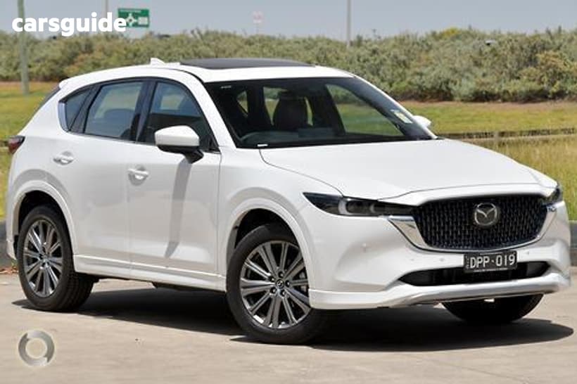 White 2025 Mazda CX-5 Wagon G25 Akera (Awd)