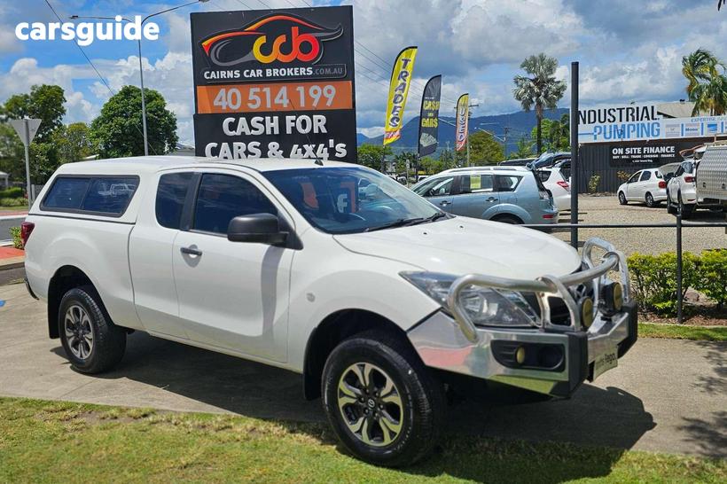 White 2017 Mazda BT-50 Cab Chassis Xt (4X2)