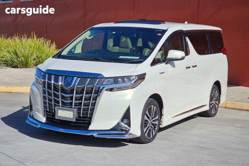White 2020 Toyota Alphard SUV SR (HYBRID) AYH30