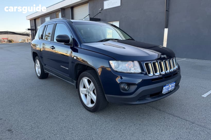 Blue 2013 Jeep Compass Wagon Limited (4X4)