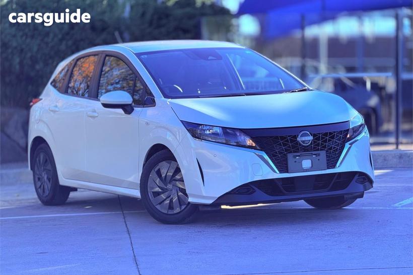 White 2021 Nissan NOTE E-POWER Hatch S