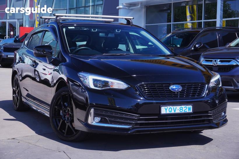 Black 2023 Subaru Impreza Hatchback S-Edition (Awd)