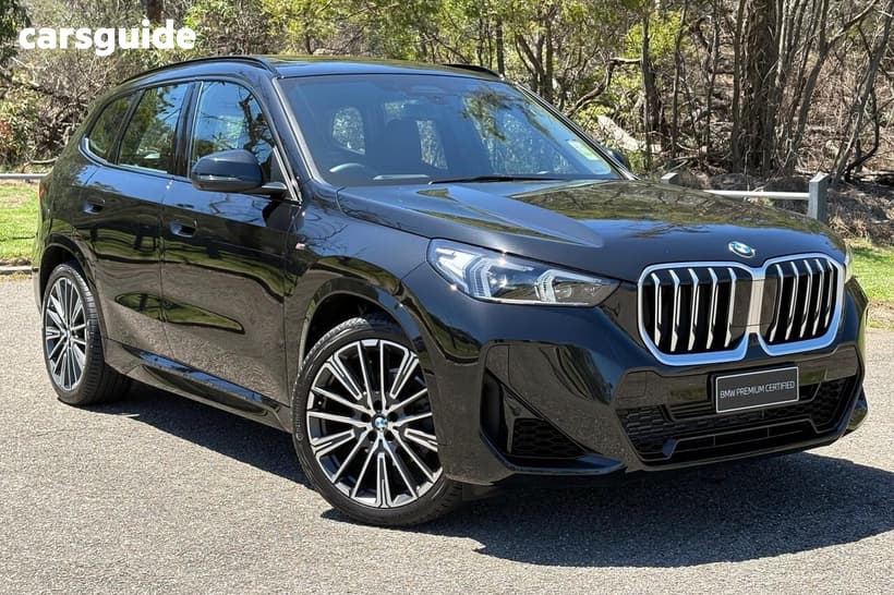 Black 2024 BMW X1 Wagon Xdrive20I M Sport