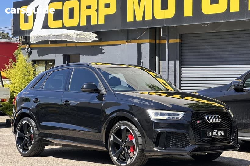 Black 2016 Audi RS Q3 Wagon 2.5 Tfsi Quattro
