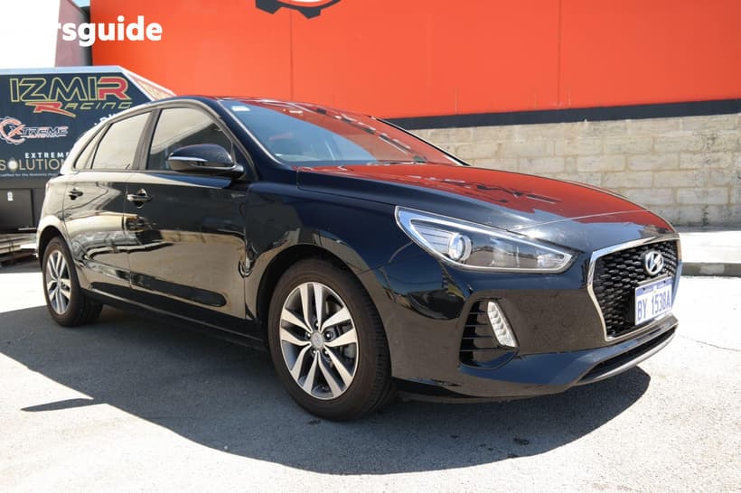 Black 2018 Hyundai I30 Hatch ACTIVE