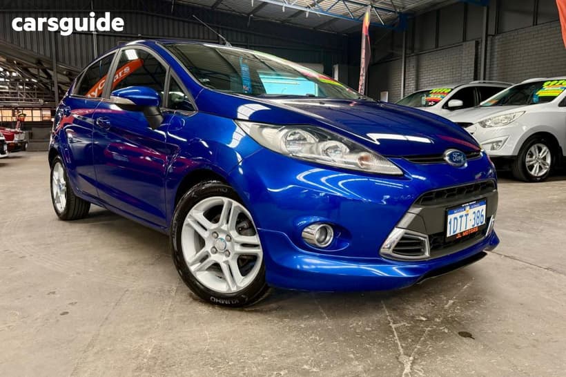 Blue 2011 Ford Fiesta Hatchback Zetec