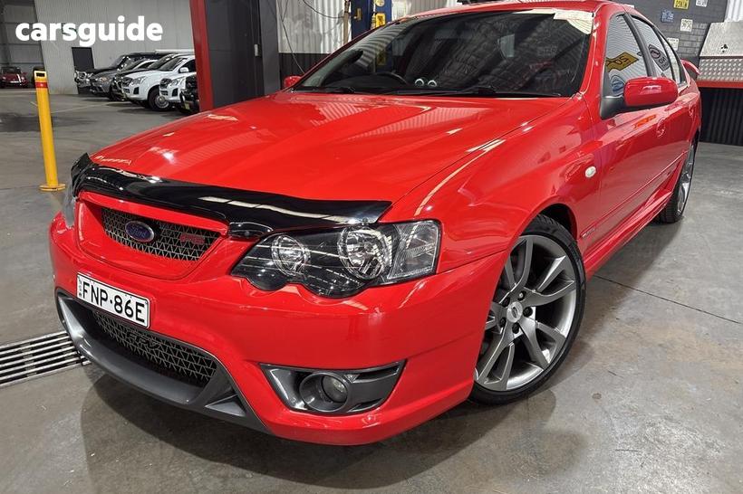 Red 2006 FPV F6 Sedan Typhoon