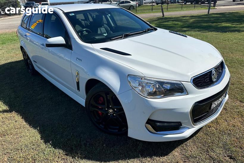 White 2015 Holden Commodore Sportswagon Ss-V Redline
