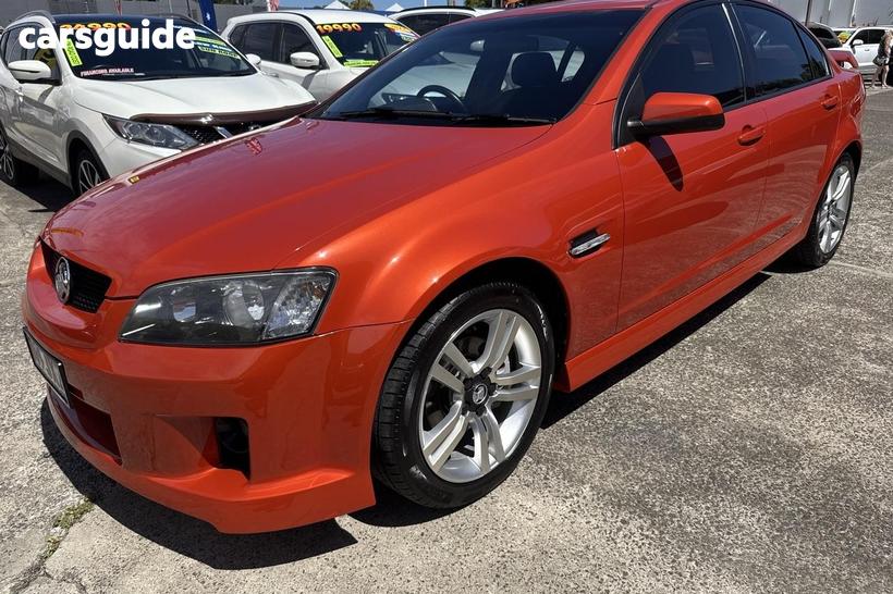 Orange 2006 Holden Commodore Sedan Sv6