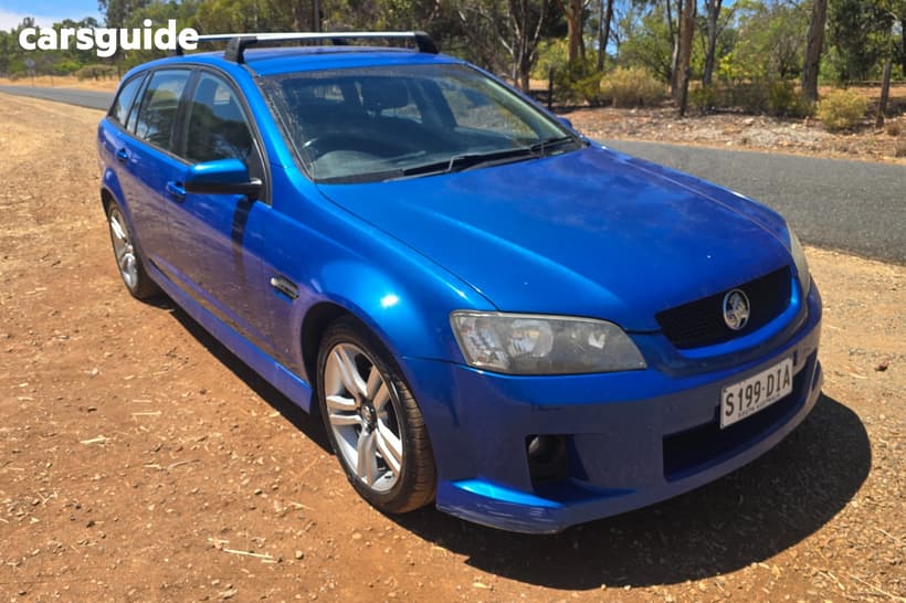 Blue 2009 Holden Commodore Sportswagon Sv6