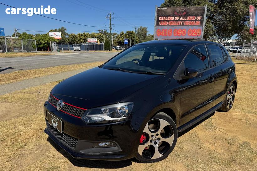 Black 2014 Volkswagen Polo Hatchback Gti