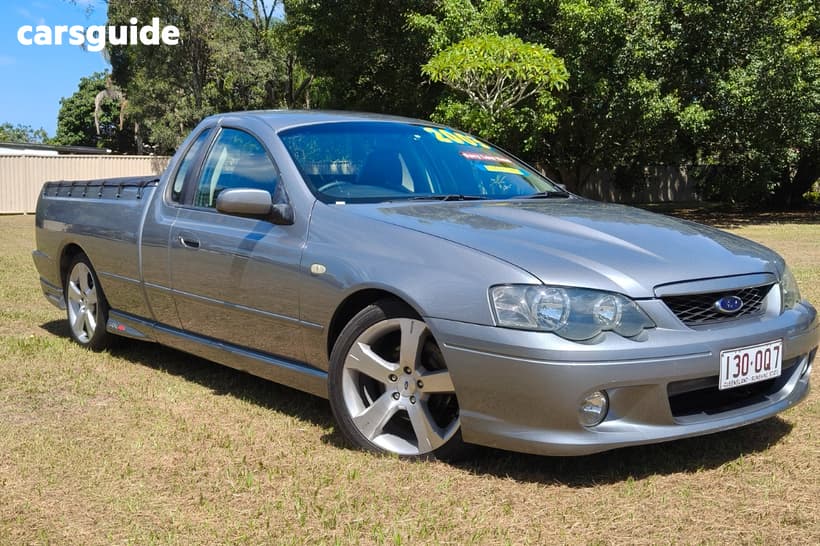 Grey 2003 Ford Falcon Utility Xr8