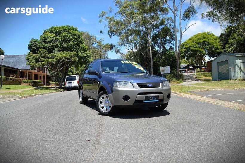Blue 2008 Ford Territory Wagon Sr (Rwd)