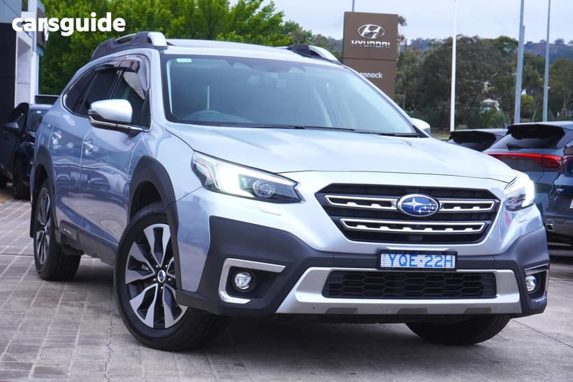 Silver 2022 Subaru Outback Wagon Awd Touring