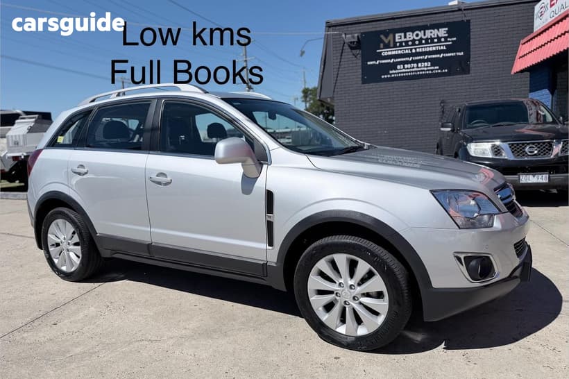 Silver 2015 Holden Captiva Wagon 5 Lt (4X4)