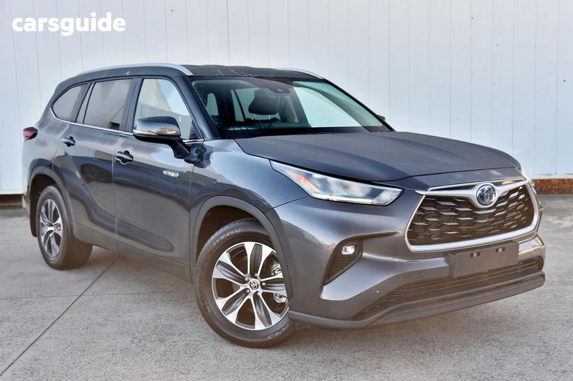 Grey 2024 Toyota Kluger Wagon Gxl Hybrid Awd