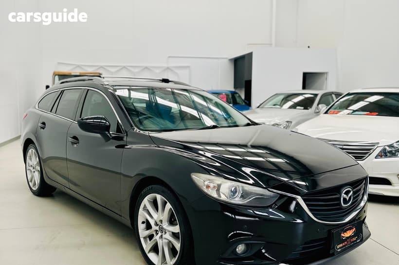 Black 2013 Mazda 6 Wagon Gt