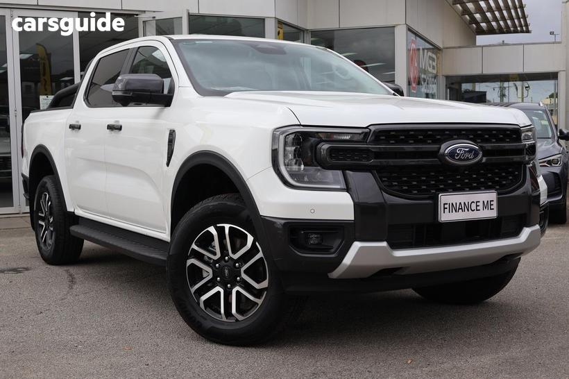 White 2025 Ford Ranger Double Cab Pick Up Sport 3.0 (4X4)