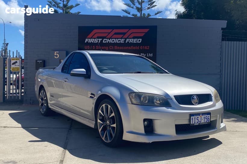 Silver 2009 Holden Commodore Ute Tray SS-V VE MY09.5
