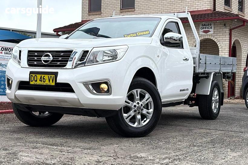 White 2019 Nissan Navara Cab Chassis Rx (4X2)