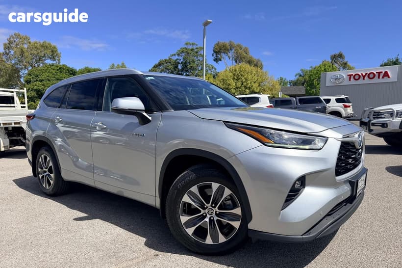 Silver 2022 Toyota Kluger Wagon Gxl Hybrid Awd