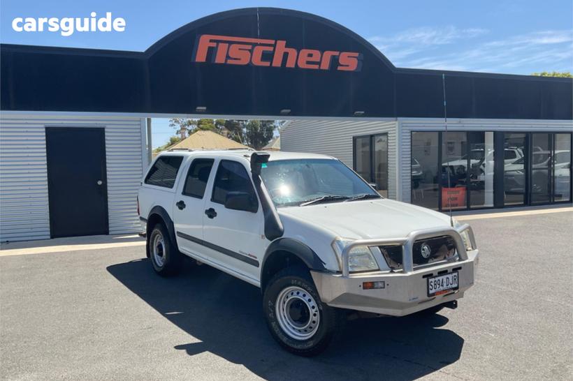 White 2006 Holden Rodeo Crew Cab Pickup Lx (4X4)
