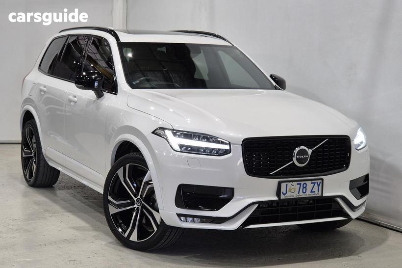 White 2021 Volvo XC90 Wagon B6 R-Design Mhev