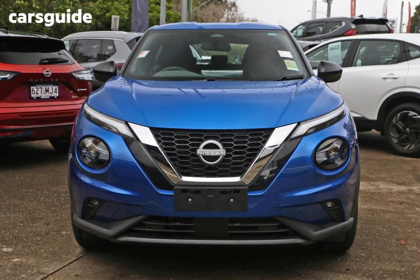 Blue 2024 Nissan Juke Hatchback St+