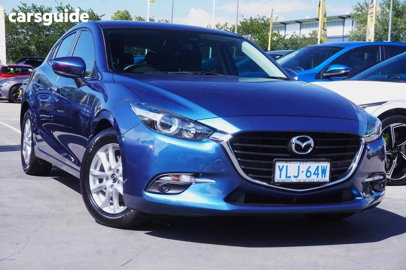 Blue 2016 Mazda 3 Hatchback Maxx