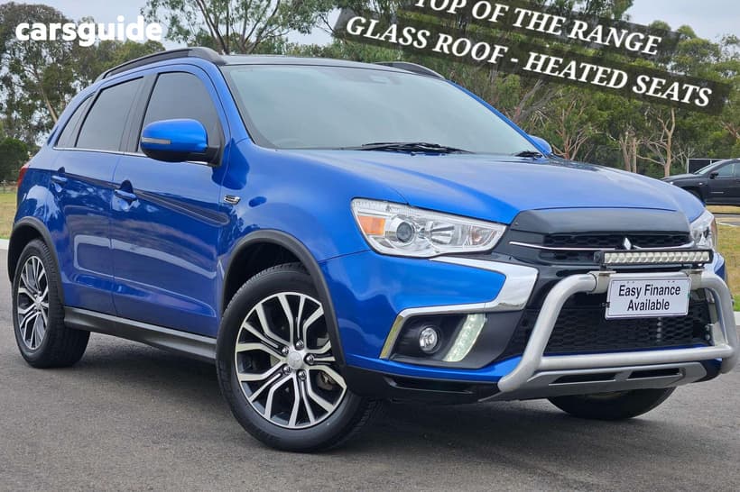 Blue 2019 Mitsubishi ASX Wagon Exceed (2Wd)