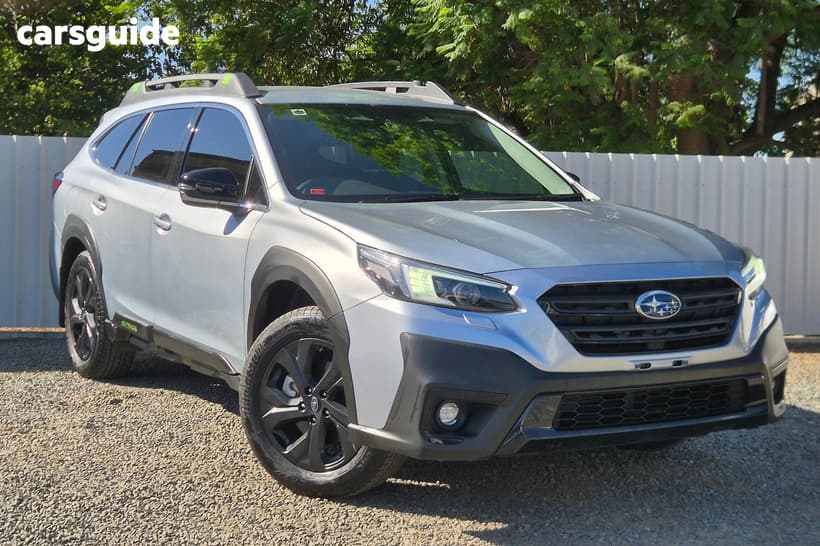 Silver 2022 Subaru Outback Wagon Awd Sport