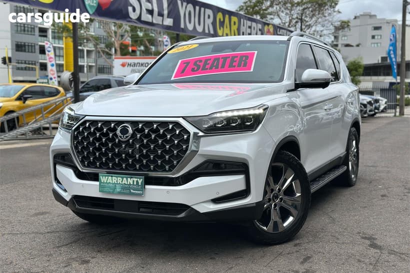 White 2021 Ssangyong Rexton Wagon Ultimate (Awd)