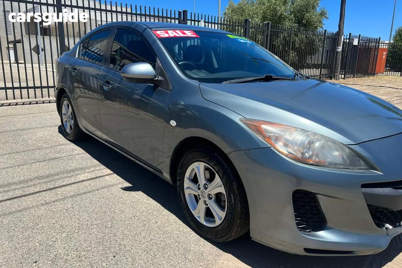 Grey 2011 Mazda 3 Sedan Neo
