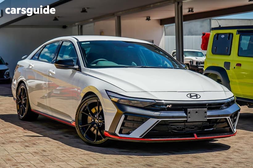 White 2025 Hyundai I30 Sedan N Premium With Sunroof