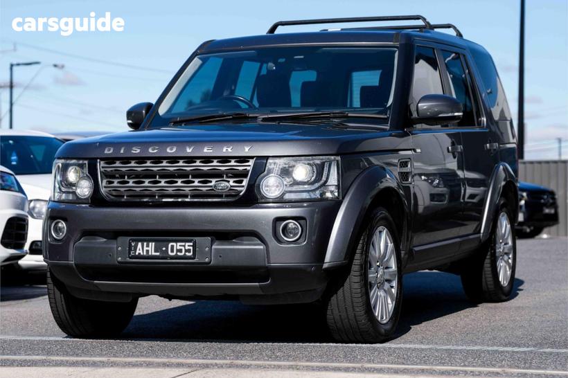 Grey 2016 Land Rover Discovery Wagon Tdv6